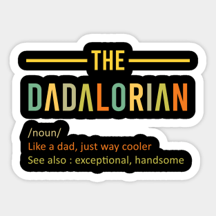 THE DADALORIAN Sticker